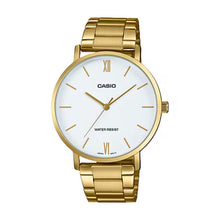 Cargar imagen en el visor de la galería, RELOJ  PARA HOMBRE CASIO ENTICER MTPVT01G-7BUDF - DORADO
