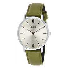 Cargar imagen en el visor de la galería, RELOJ CLÁSICO PARA MUJER CASIO CASIO MTP-VT01L-3BUDF - VERDE
