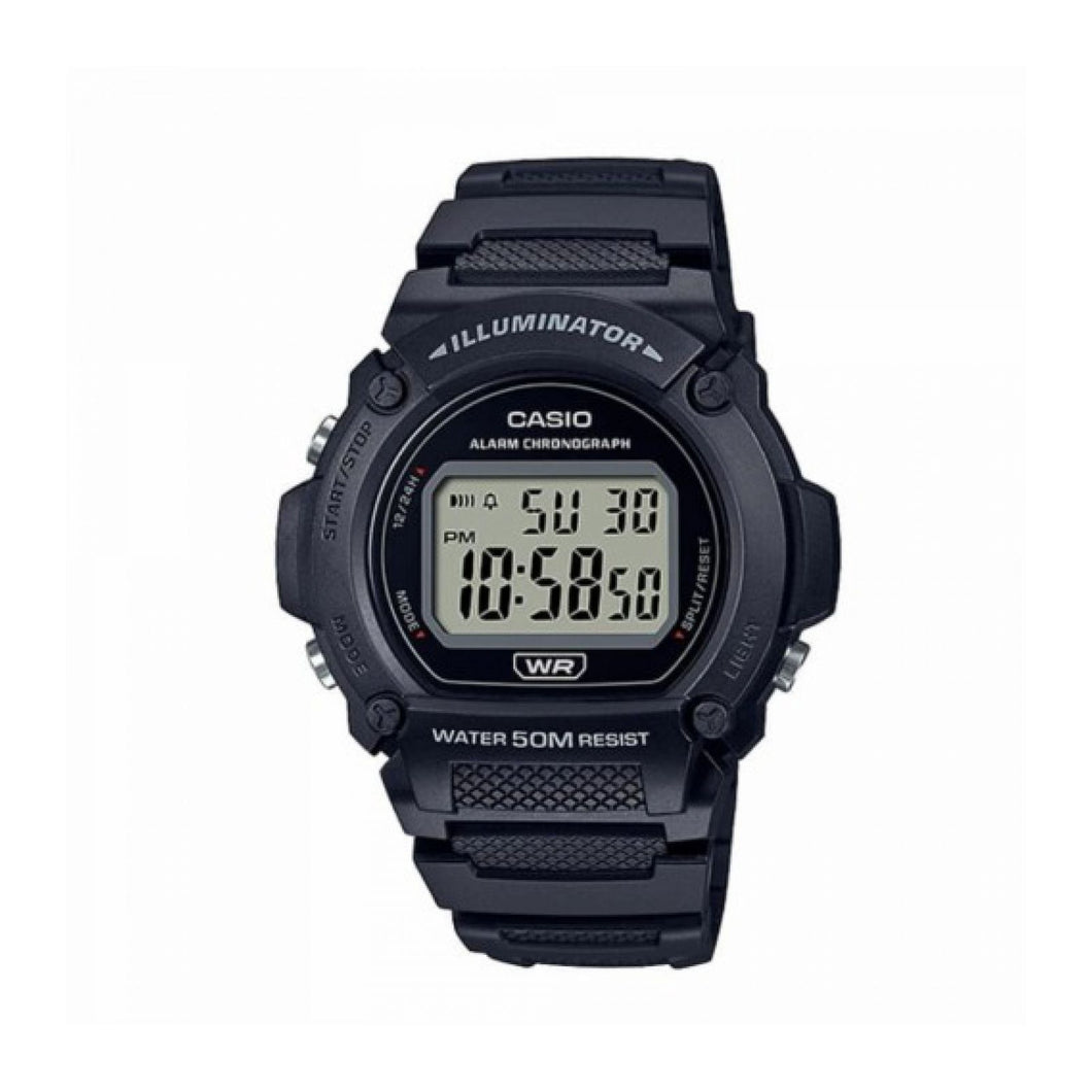 RELOJ DEPORTIVO PARA HOMBRE CASIO  W219H-1AVDF - NEGRO