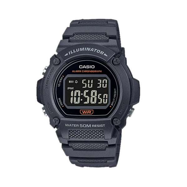 RELOJ DEPORTIVO PARA HOMBRE CASIO  W219H-8BVDF - NEGRO