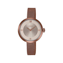 Cargar imagen en el visor de la galería, RELOJ  PARA MUJER CASIO LTPE154MR-9ADF LTPE154MR-9ADF - ORO ROSA
