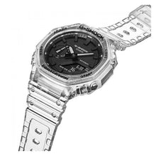 Cargar imagen en el visor de la galería, RELOJ DEPORTIVO PARA HOMBRE G-SHOCK GA-2100 GA2100SKE-7ADR - TRANSPARENTE
