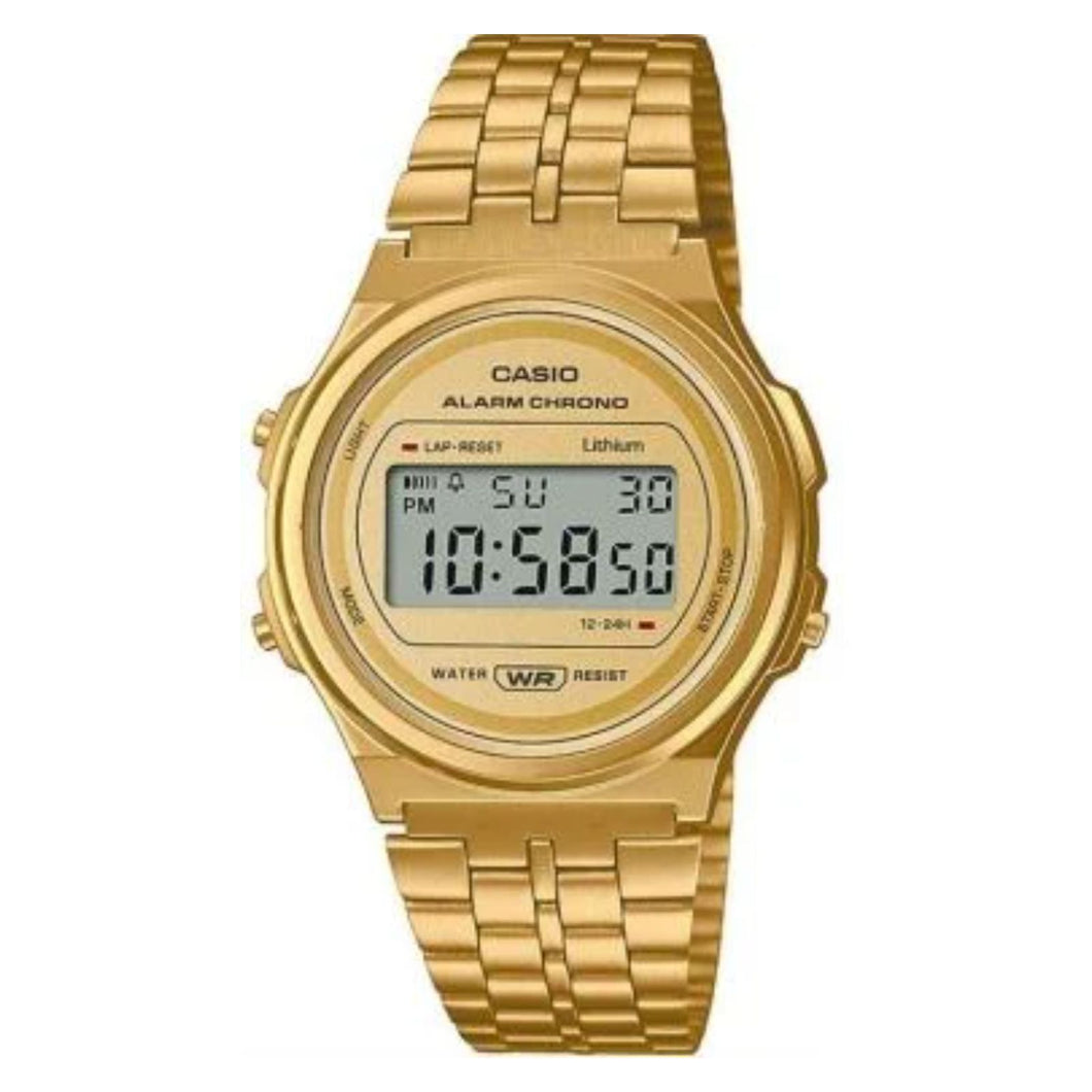 RELOJ  PARA UNISEXO CASIO A171WEG9ADF A171WEG9ADF - DORADO