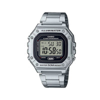 RELOJ  PARA HOMBRE CASIO  W218HD-1AVDF - PLATEADO