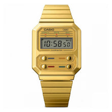 Cargar imagen en el visor de la galería, RELOJ  PARA HOMBRE CASIO  A100WEG9ADF - DORADO
