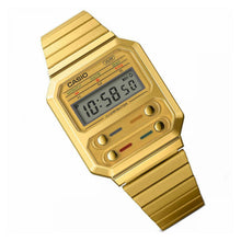 Cargar imagen en el visor de la galería, RELOJ  PARA HOMBRE CASIO  A100WEG9ADF - DORADO

