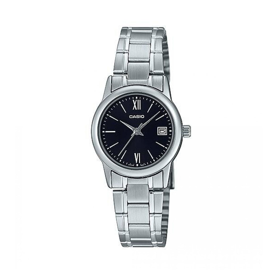 RELOJ  PARA MUJER CASIO LTPV002D LTPV002D-1B3UDF - NEGRO