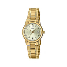 Cargar imagen en el visor de la galería, RELOJ  PARA MUJER CASIO  LTPV002G-9B3UDF - DORADO
