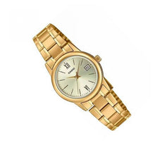 Cargar imagen en el visor de la galería, RELOJ  PARA MUJER CASIO  LTPV002G-9B3UDF - DORADO
