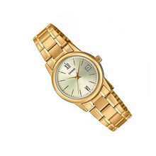 Cargar imagen en el visor de la galería, RELOJ  PARA MUJER CASIO  LTPV002G-9B3UDF - DORADO
