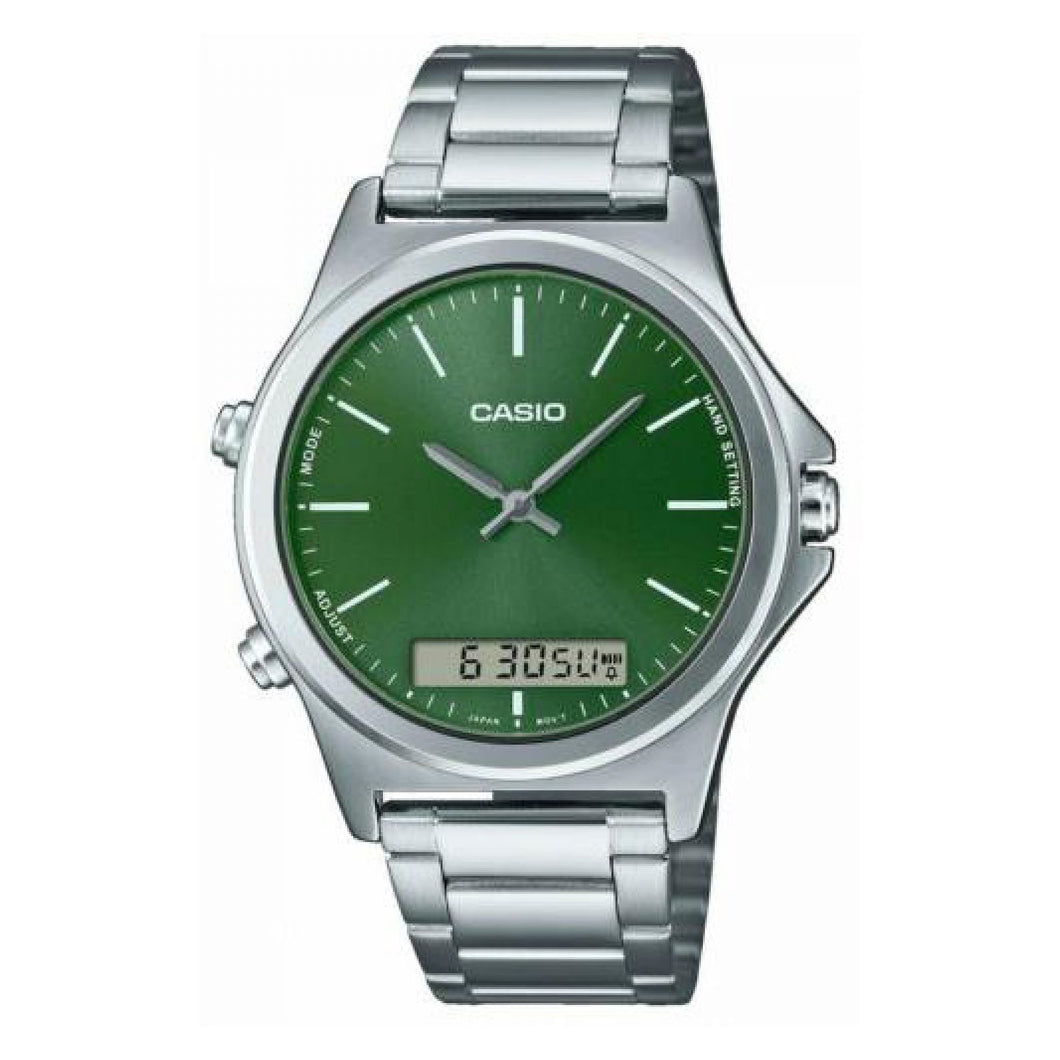 RELOJ  PARA HOMBRE CASIO MTPVC01D MTPVC01D-3EUDF - PLATEADO
