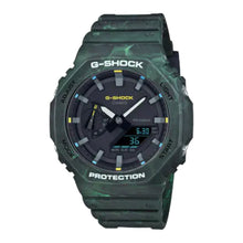 Cargar imagen en el visor de la galería, RELOJ DEPORTIVO PARA HOMBRE CASIO G-SHOCK GA2100FR-3ADR - VERDE
