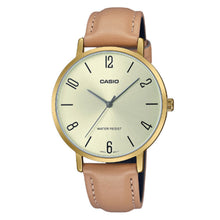Cargar imagen en el visor de la galería, RELOJ CLÁSICO PARA MUJER CASIO  LTPVT01GL-9B2UDF - BEIGE

