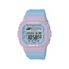 Cargar imagen en el visor de la galería, RELOJ DEPORTIVO PARA MUJER G-SHOCK BABY-G BLX565-2DR - CELESTE
