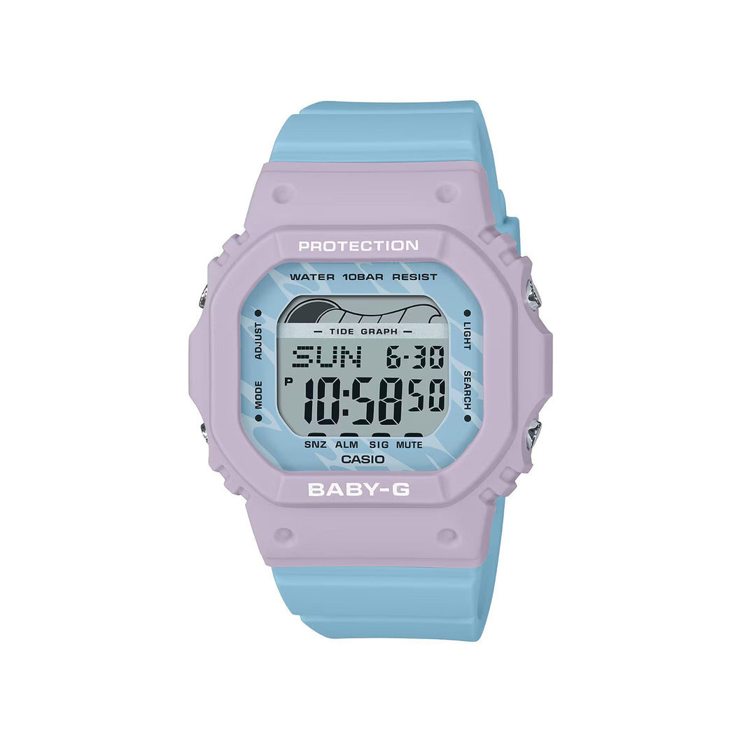 RELOJ DEPORTIVO PARA MUJER G-SHOCK BABY-G BLX565-2DR - CELESTE