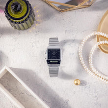 Cargar imagen en el visor de la galería, RELOJ  PARA HOMBRE CASIO VINTAGE AQ-800E-1ADF - PLATEADO
