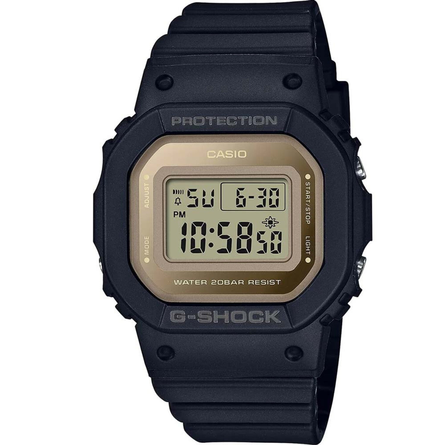 RELOJ DEPORTIVO PARA MUJER CASIO G SHOCK GMD S5600 1DR NEGRO