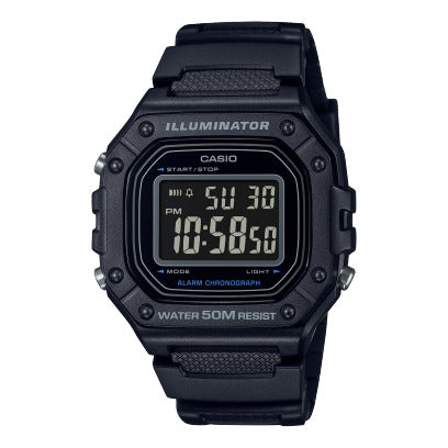 RELOJ DEPORTIVO PARA HOMBRE CASIO CASIO W-218H-1BV - NEGRO