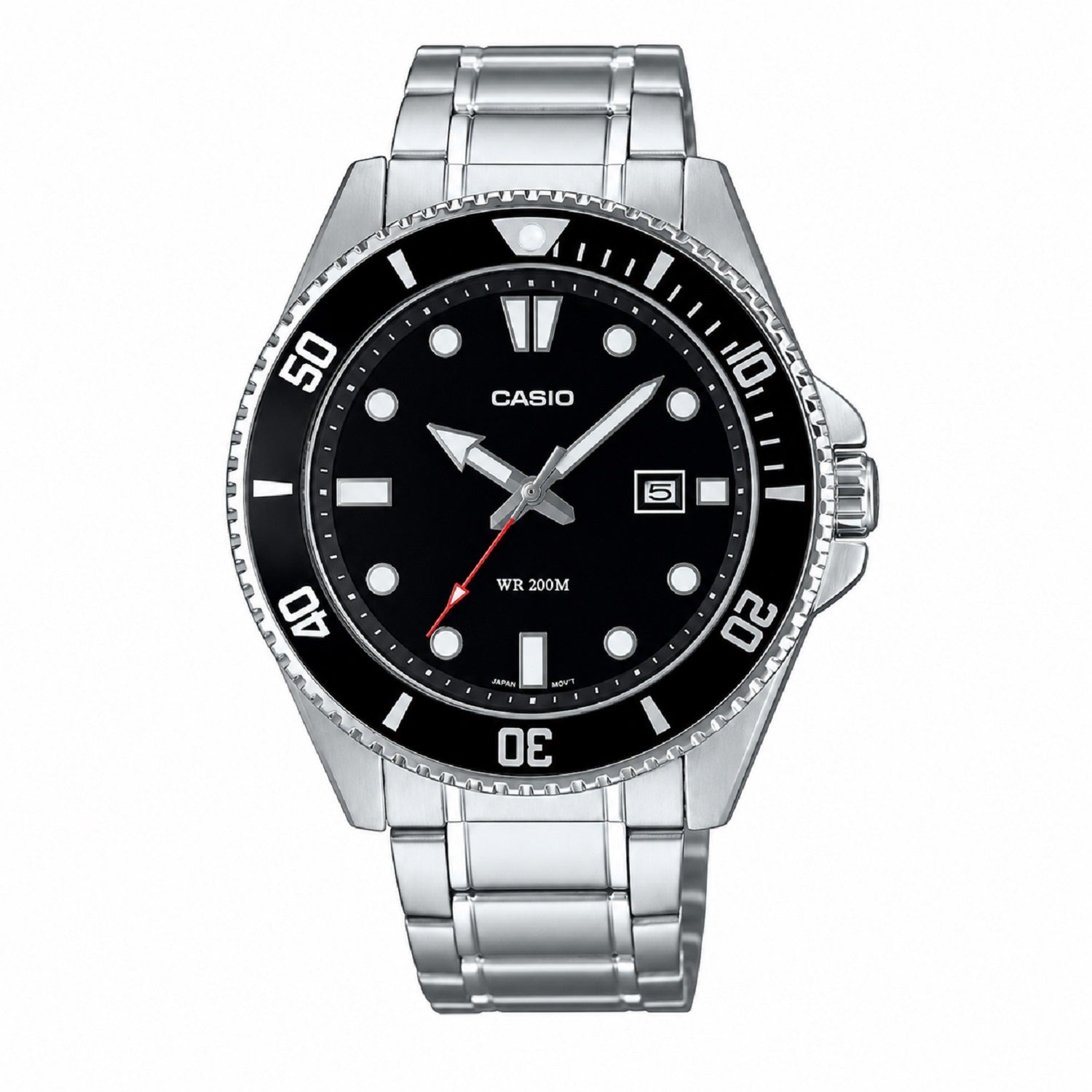 RELOJ  PARA HOMBRE CASIO DURO MARLIN MDV-107D-1A1VDF - PLATEADO
