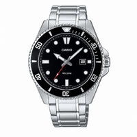 RELOJ  PARA HOMBRE CASIO DURO MARLIN MDV-107D-1A1VDF - PLATEADO