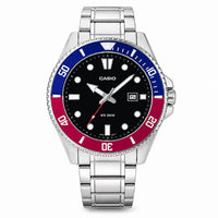 RELOJ  PARA HOMBRE CASIO DURO MARLIN MDV-107D-1A3VDF - PLATEADO