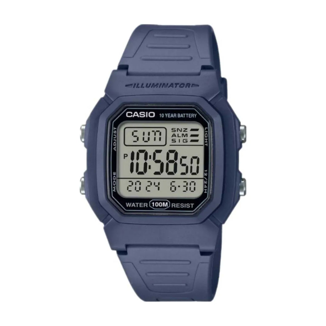 RELOJ DEPORTIVO PARA UNISEXO CASIO W-800H-2AVDF W-800H-2AVDF - AZUL