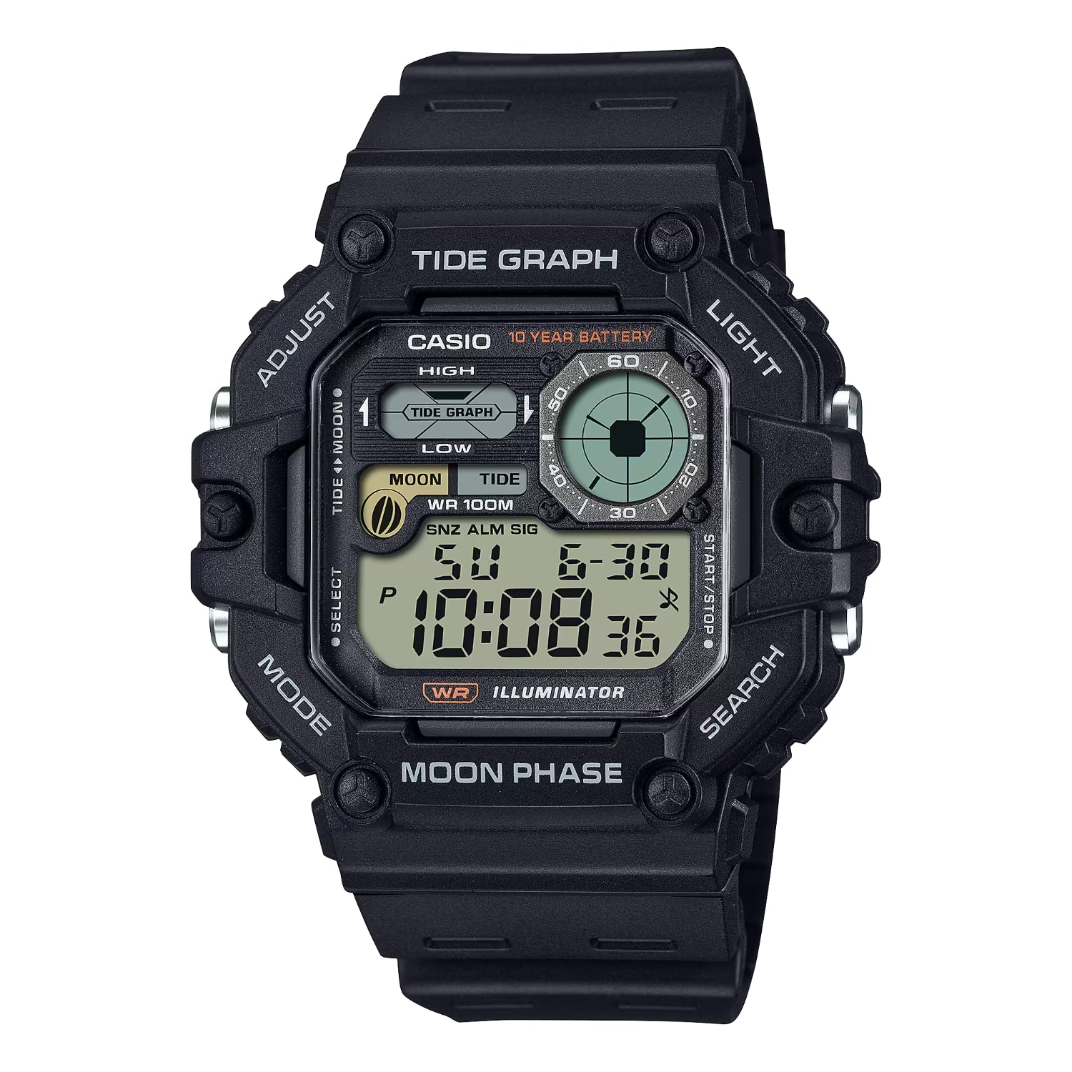 RELOJ  PARA HOMBRE CASIO  WS-1700H-1AVDF - NEGRO