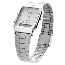 Cargar imagen en el visor de la galería, RELOJ  PARA HOMBRE CASIO VINTAGE AQ-230A-7AMQYDF - PLATEADO

