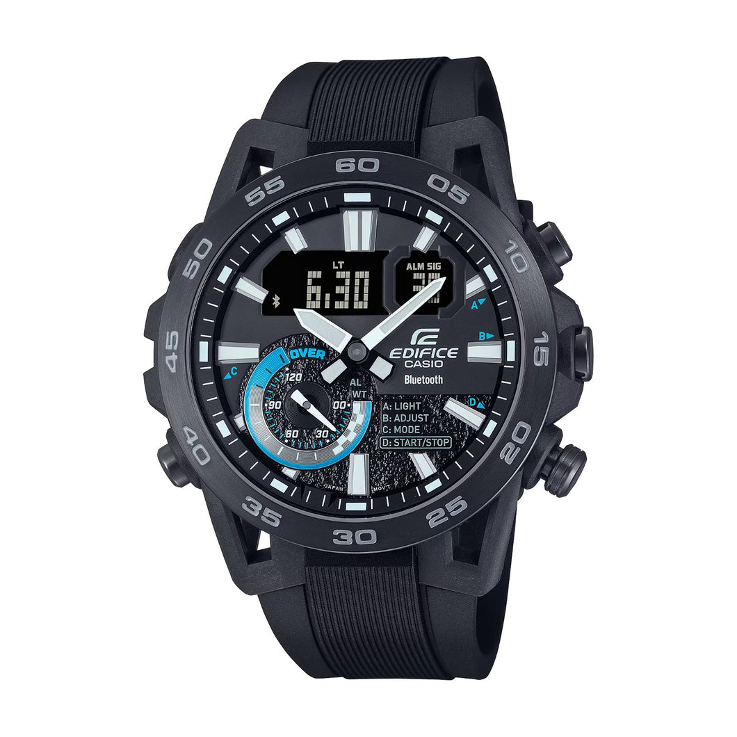 RELOJ DEPORTIVO PARA HOMBRE CASIO EDIFICE ECB40PB-1ADF NEGRO