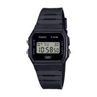 RELOJ DEPORTIVO PARA UNISEXO CASIO CORE MENS  F-91WB-1ADF - NEGRO