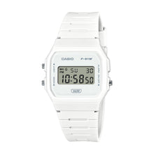 Cargar imagen en el visor de la galería, RELOJ DEPORTIVO PARA UNISEXO CASIO CLASSIC F-91WB-7ADF - BLANCO
