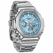 Cargar imagen en el visor de la galería, RELOJ  PARA HOMBRE CASIO G-SHOCK GM-2110D-2ADR - PLATEADO

