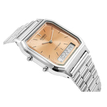 Cargar imagen en el visor de la galería, RELOJ  PARA UNISEXO CASIO VINTAGE AQ-230A-4AMQYDF - PLATEADO
