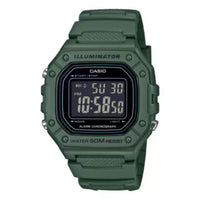 RELOJ DEPORTIVO PARA HOMBRE CASIO TIMELESS W-218H-3BVDF - VERDE