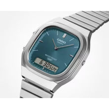 Cargar imagen en el visor de la galería, RELOJ  PARA UNISEXO CASIO AQ-240E-3A AQ-240E-3A - PLATEADO
