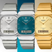 Cargar imagen en el visor de la galería, RELOJ  PARA UNISEXO CASIO EDGY AQ-240EG-9ADF - DORADO
