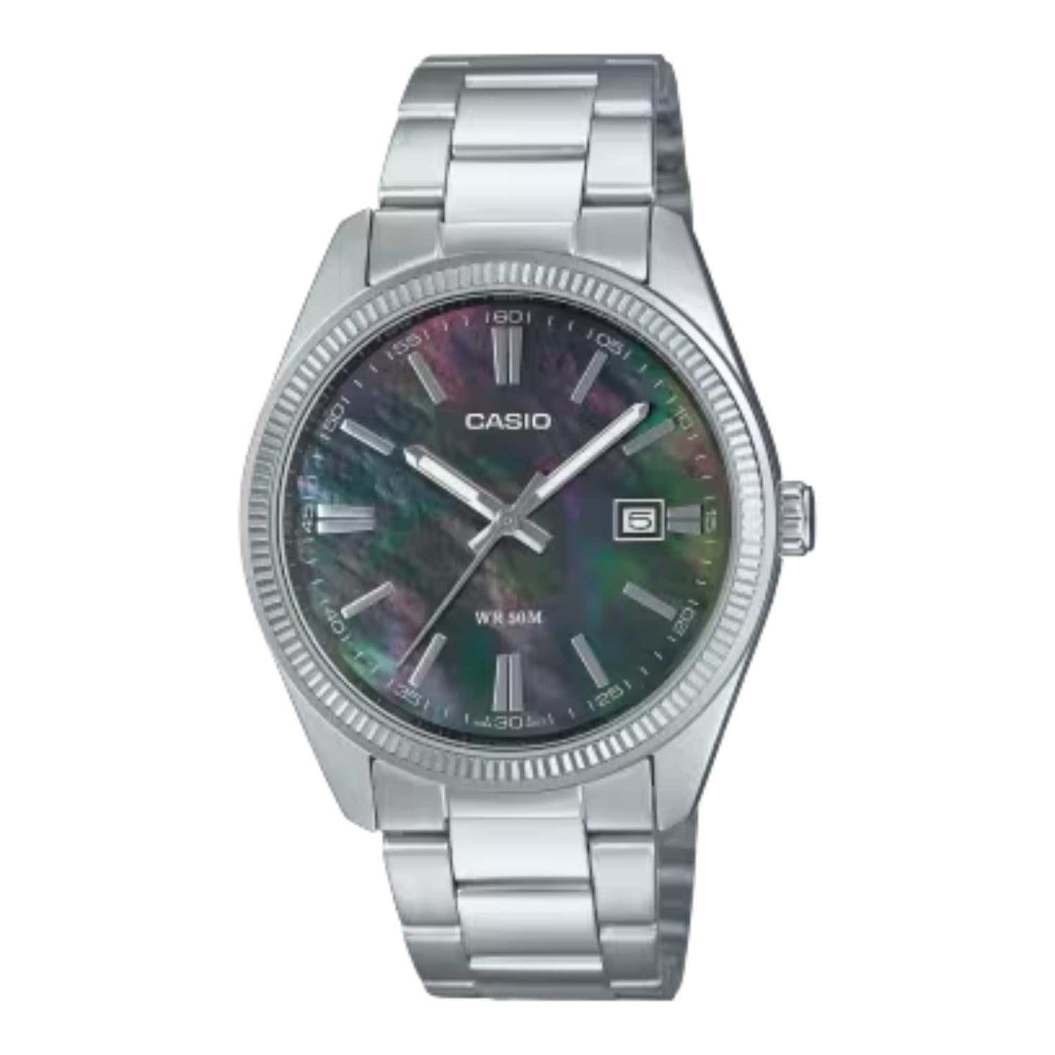 RELOJ  PARA HOMBRE CASIO MTP1302DS MTP-1302DS-1AVDF - PLATEADO