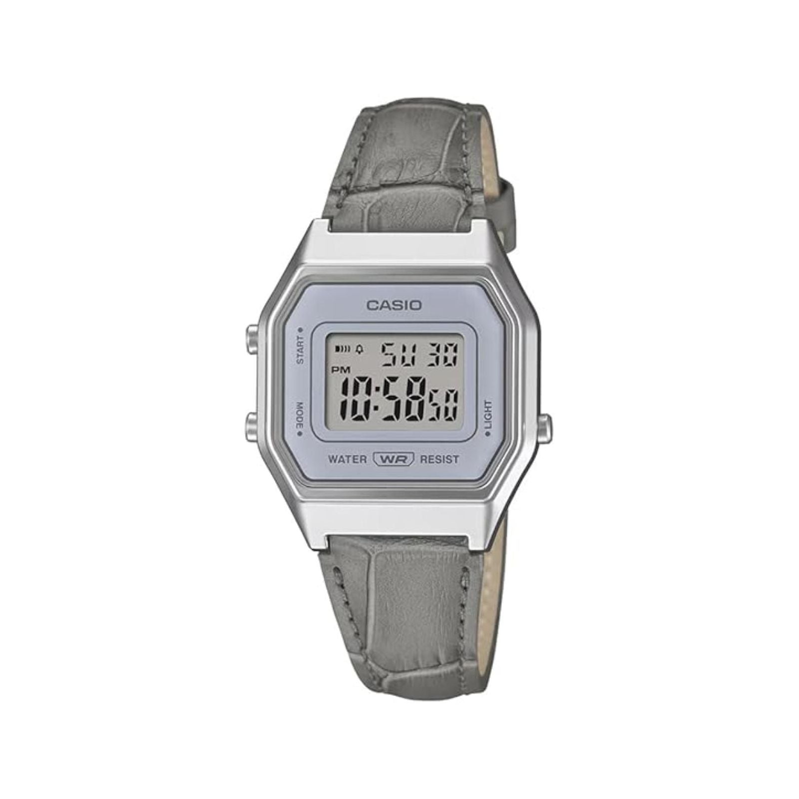 RELOJ CLÁSICO PARA MUJER CASIO VINTAGE LA680WEL-8A2DF - GRIS
