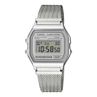 RELOJ  PARA UNISEXO CASIO A158WEM A158WEM-7DF - PLATEADO
