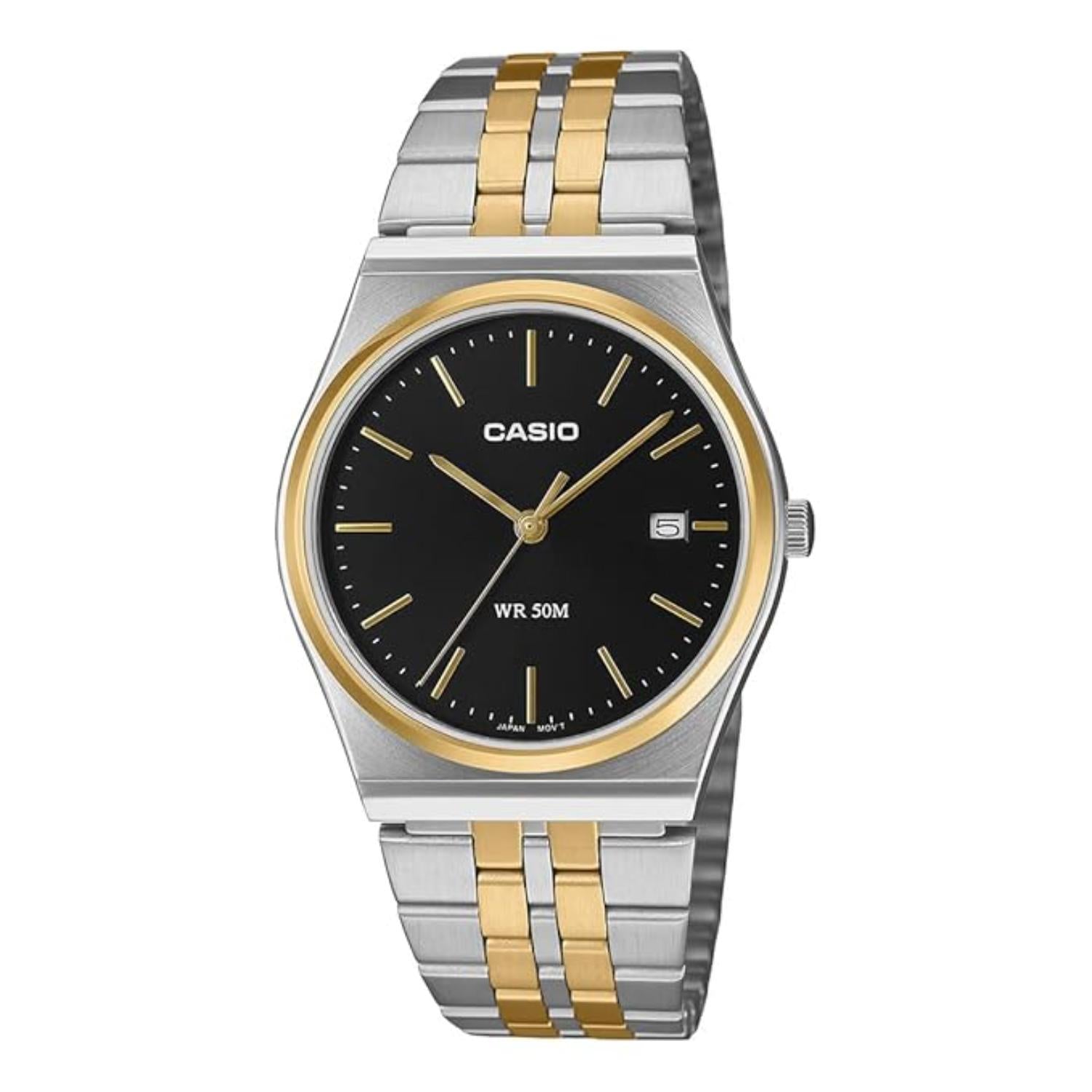 RELOJ  PARA HOMBRE CASIO ENTICER MTP-B145SG-1AVDF - PLATEADO
