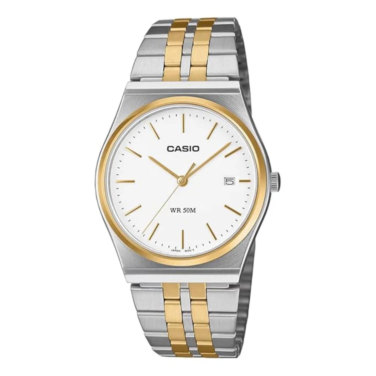 RELOJ  PARA HOMBRE CASIO ENTICER MTP-B145SG-7AVDF - PLATEADO