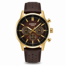 Cargar imagen en el visor de la galería, RELOJ CLÁSICO PARA HOMBRE CASIO EDIFICE EFR-575CL-5ADF - CAFÉ

