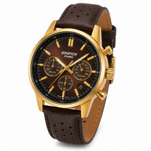 Cargar imagen en el visor de la galería, RELOJ CLÁSICO PARA HOMBRE CASIO EDIFICE EFR-575CL-5ADF - CAFÉ
