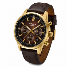 Cargar imagen en el visor de la galería, RELOJ CLÁSICO PARA HOMBRE CASIO EDIFICE EFR-575CL-5ADF - CAFÉ
