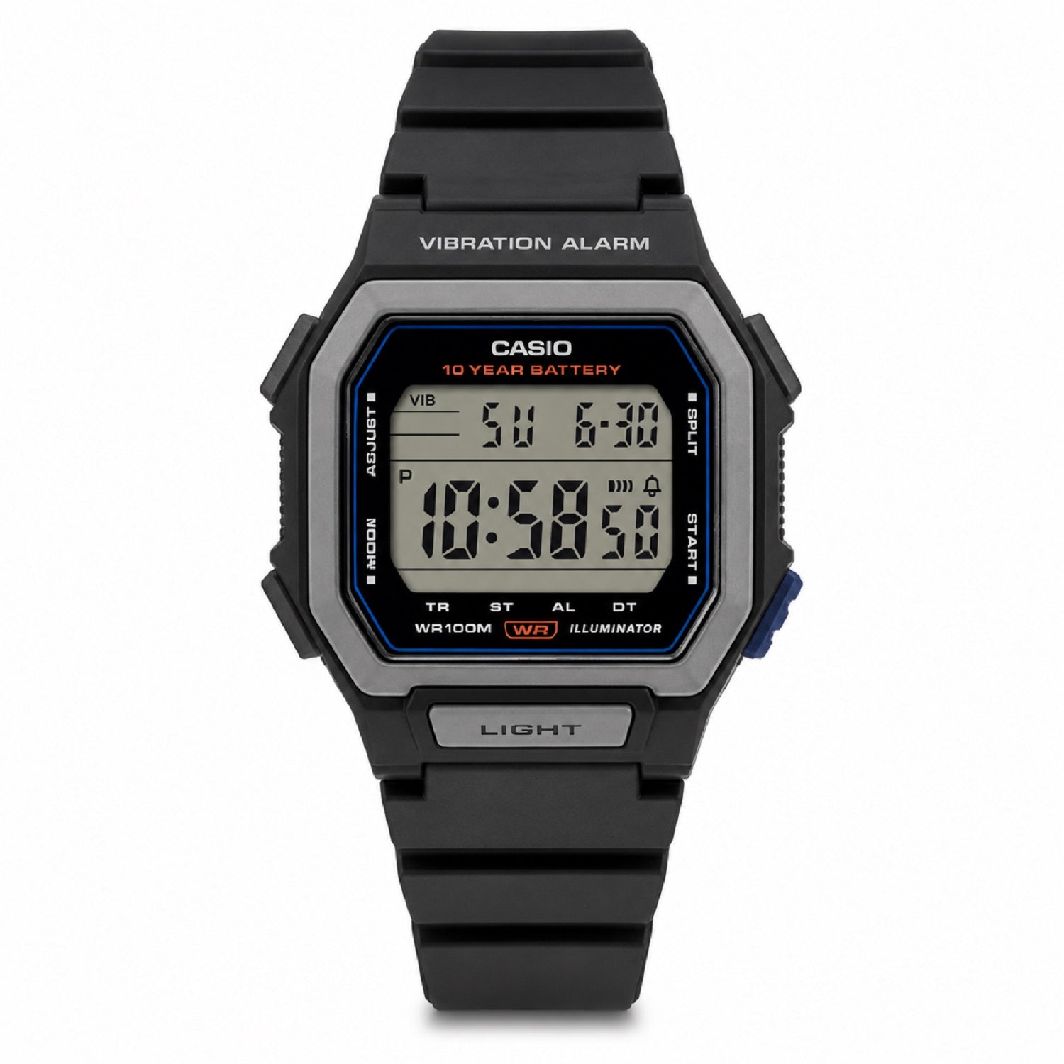 RELOJ DEPORTIVO PARA HOMBRE CASIO CASIO COLLECTION W-738H-1AVDF - NEGRO