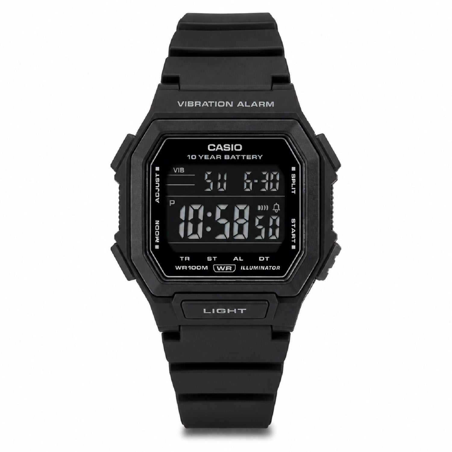 RELOJ DEPORTIVO PARA HOMBRE CASIO CASIO COLLECTION W-738H-1BVDF - NEGRO