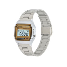 Cargar imagen en el visor de la galería, RELOJ  PARA MUJER CASIO ICONIC A158WEA-9DF - PLATEADO
