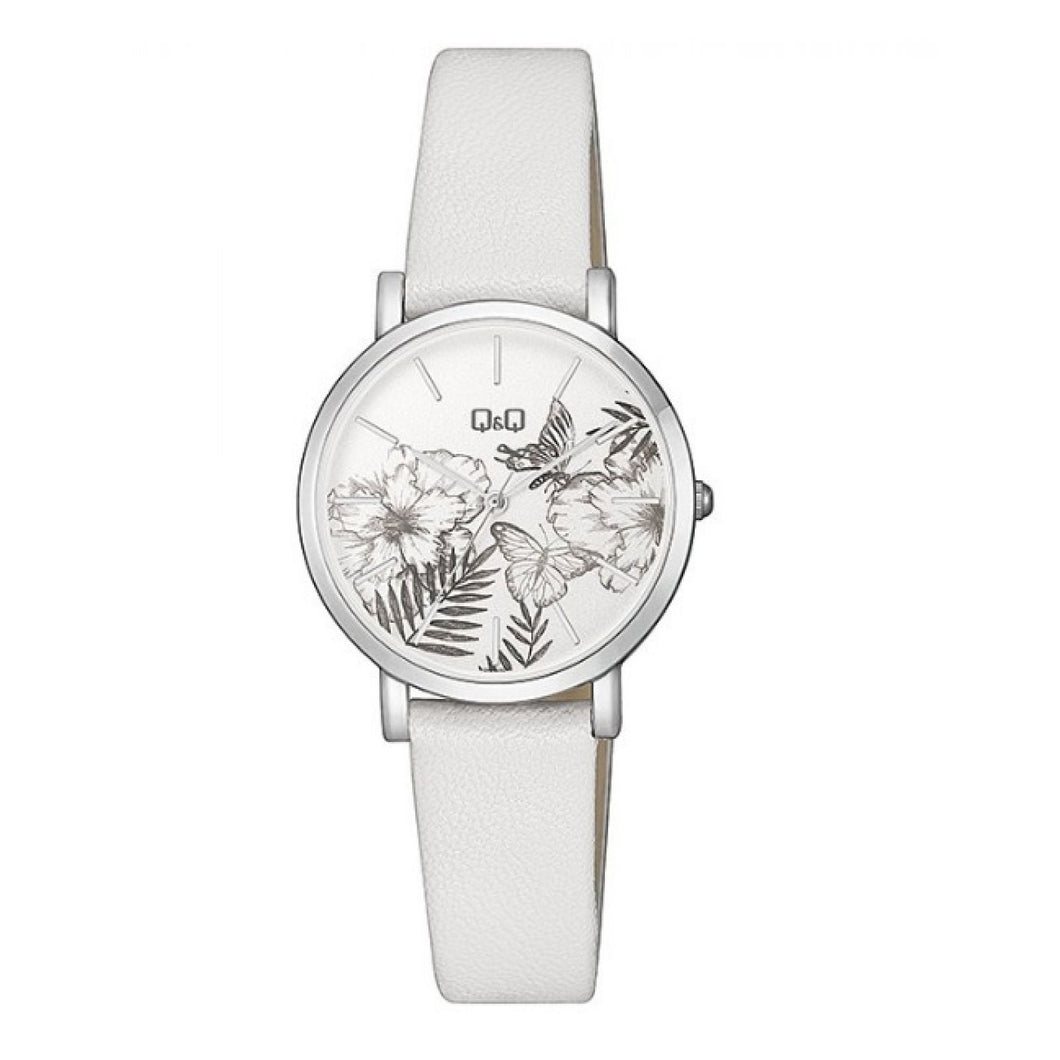 RELOJ CLÁSICO PARA MUJER Q&Q Q&Q QA21J301Y - BLANCO