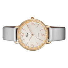 Cargar imagen en el visor de la galería, RELOJ CLÁSICO PARA MUJER Q&amp;Q Q&amp;Q QC09J104Y - GRIS
