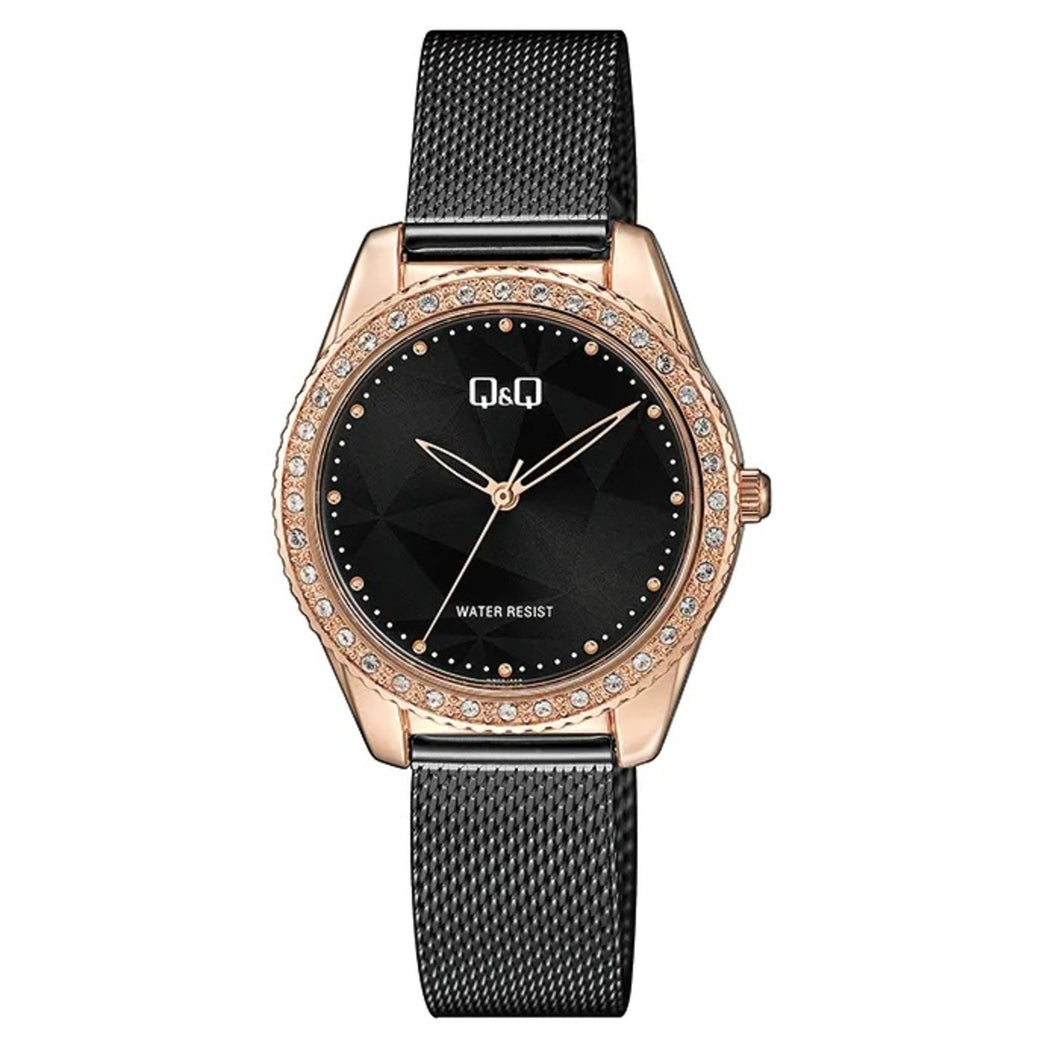 RELOJ  PARA MUJER Q&Q QZ59J462Y QZ59J462Y - NEGRO